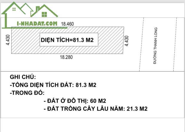 Bán 3 lô đất mặt tiền đường Thanh Long - Gía đầu tư - 2