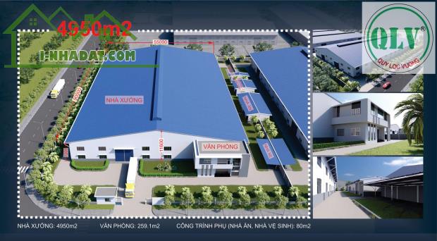 Cho thuê nhà xưởng dt  21.000m2 ở KCN Nam Tân Uyên, Bình Dương