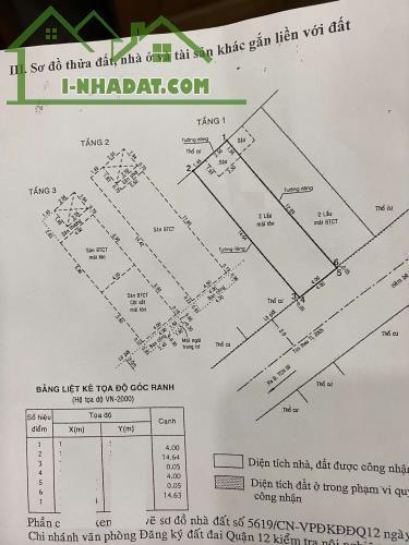 Bán nhà đẹp HXH Lâm Thị Hố ,Q12, ,3Tx60 m2 , giá chỉ 4.7 tỉ. (TL).