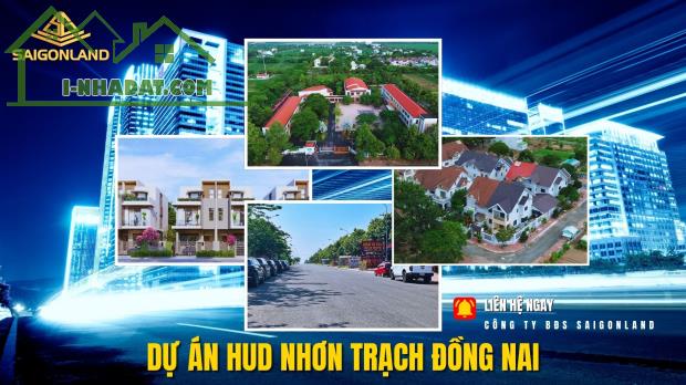 Bán đất nền Nhà Vườn dự án Hud Nhơn Trạch - Saigonland - 4