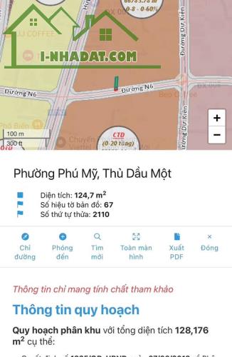 Chính chủ cần bán lô đất đẹp phường Phú Mỹ, tp Thủ Dầu Một, tỉnh Bình Dương - 2