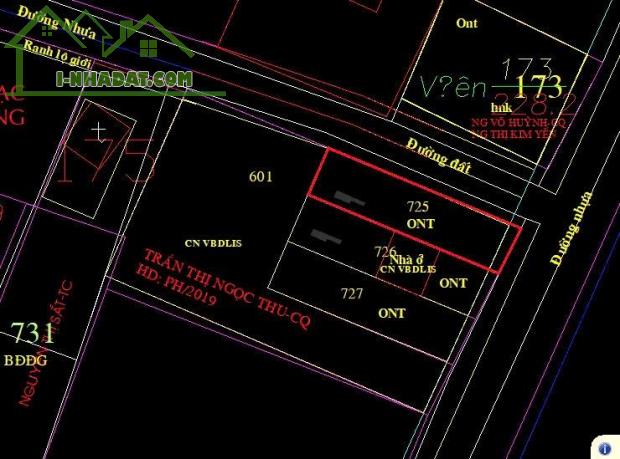 bán đất góc 2 mặt tiền xã tân thạnh đông, củ chi. dt 5x20m full thổ cư