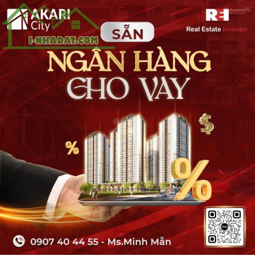 Bán gấp căn hộ Akari City, Nam Long Nhật Bản, Võ Văn Kiệt Bình Tân, sẵn sổ hồng, ngân - 1