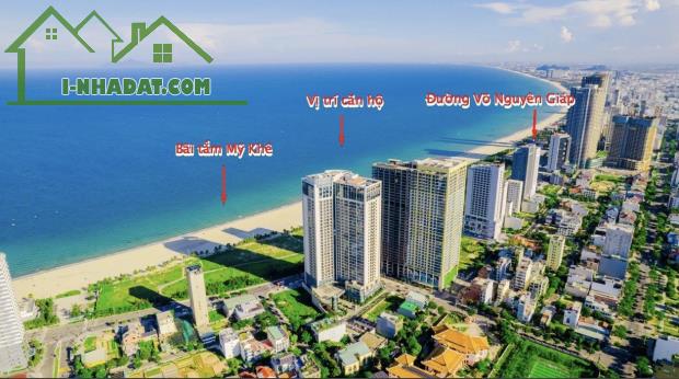 Sập hầm căn góc Altara 2PN 2 view biển Mỹ Khê MT đường Võ Nguyên Giáp - sổ lâu dài