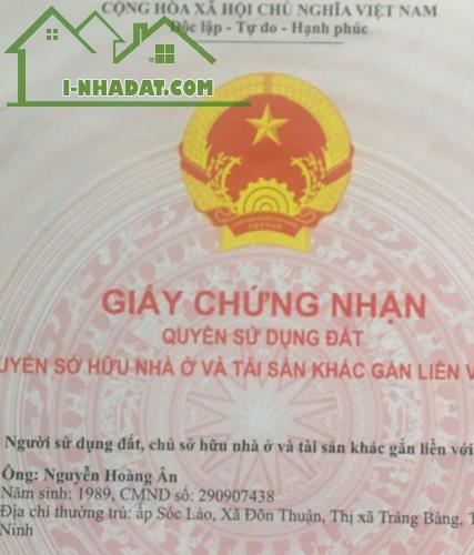 HÀNG NGỘP Chủ Giảm Sâu  - Đất ĐẸP - Vị Trí Tại : Ấp Phước Hòa - Xã Phước Thạnh - Gò Dầu -