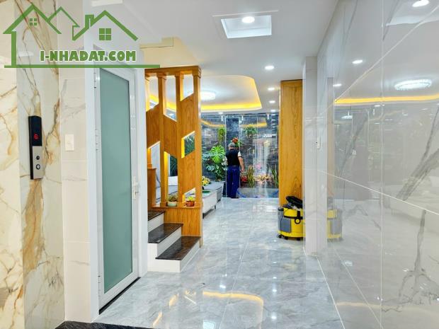 🏡🏡🏡 NHÀ 5 TẦNG HẺM XE HƠI THÔNG ĐƯỜNG SỐ 3 .P9 ..GV...4X16 ..62M .....GIÁ 10.2 TỶ - 4