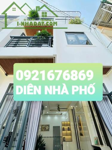 NHÀ MỚI Ở NGAY 3 TẦNG ĐƯỜNG THỐNG NHẤT. P16 . GV.DT 44M ..4.6 X 10 .GIÁ 4.65 TỶ