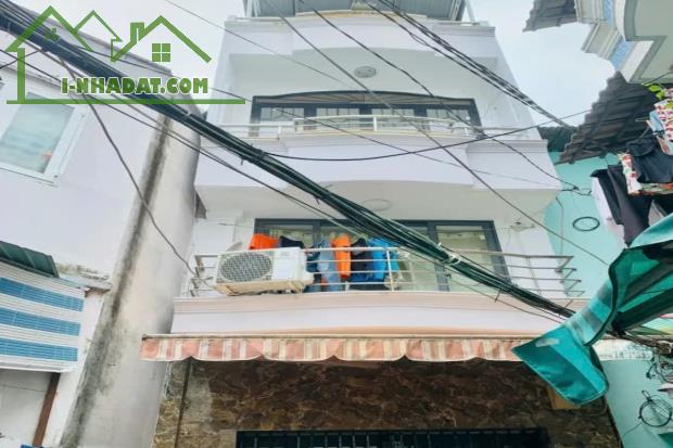 Bán nhà Âu Cơ, Tân Bình, 21 m², gần Công Viên Tân Phước, 4 tầng BTCT - Giá 3.5 tỷ TL - 3