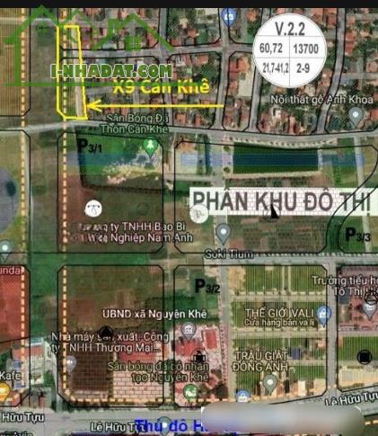 Bán Lô 114 m Đấu Giá X9 Cán Khê- Nguyên Khê- Đông Anh, Hà Nội, Gần Lê Hữu Tựu, Giá Siêu Rẻ - 2