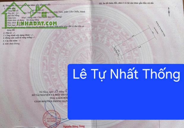 🔴💥Bán đất đường Lê Tự Nhất Thống song song với Nguyễn Lương Bằng