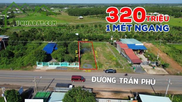 cần bán đất mặt tiền giá rẻ nhất đường Trần Phú thành phố Tây Ninh