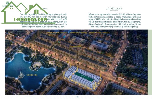 Siêu phẩm liền kề, biệt thự Jade Lake Residence - Tây Thăng Long - 4