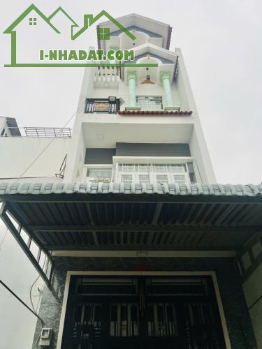 Nhà mới đón tết lk 5-6 ngay chợ  giáp Tân Phú hẻm 7m thông 54m2,4Tầng Nhỉnh 4 tỷ - 2