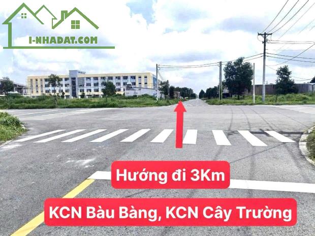 BÁN GẤP ĐẤT TÂN LONG - PHÚ GIÁO - BÀU BÀNG -  300Triệu - Công chứng ngay - 1