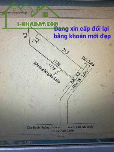 NỀN VỊ TRÍ GẦN ĐẸP — GIÁ TỐT — TRỤC CHÍNH HẺM 18 LÊ ANH XUÂN