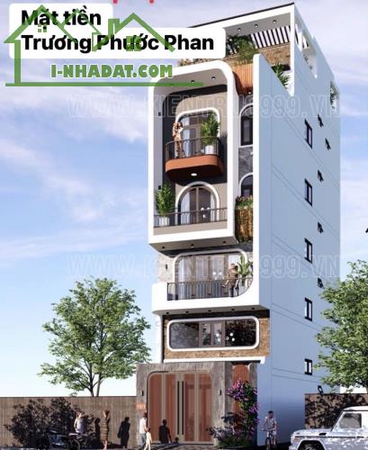 Mặt tiền 8 x 19m trương phước phan  5 tầng đang hoàn thiện giá tốt 24.3 tỷ TL.