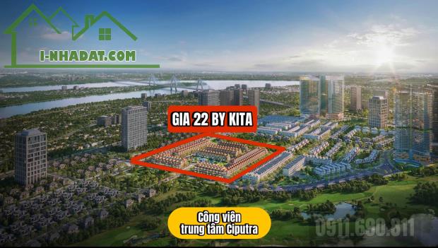 Quỹ căn BT Đơn Lập 180m2 Số Lượng Khan Hiếm chỉ 12 căn - Dự Án Gia 22 By Kita - Tây Hồ. - 3