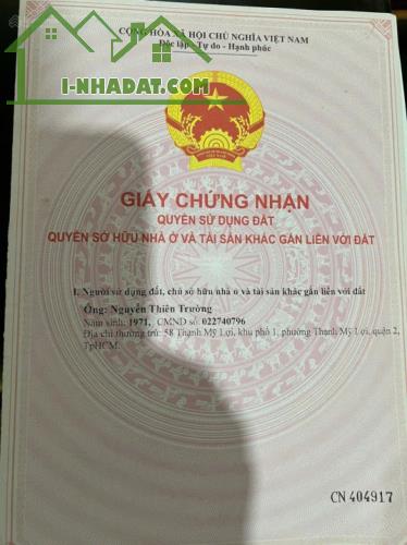 Đất đường Nguyễn Thị Định, Phường Thạnh Mỹ Lợi, Quận 2, DT 113,7m2 nở hậu giá 15.8 tỷ - 1