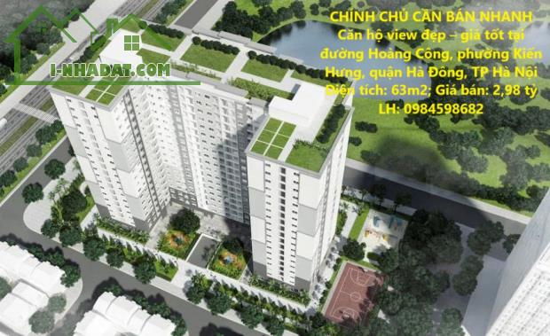 CHÍNH CHỦ CẦN BÁN NHANH Căn hộ view đẹp – giá tốt tại quận Hà Đông, TP Hà Nội - 4