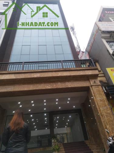 Bán nhà Mặt phố Nguyễn Ngọc Nại. DT 123 m2 x 9 Tầng. Thang máy, K/Doanh, VP, Cho Thuê.