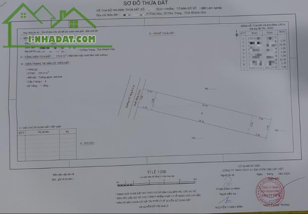 Bán nhà đẹp diện tích 175m sau lưng chung cư bình phú.