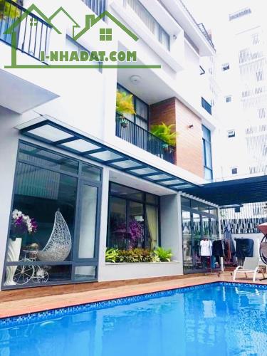 Bán Biệt Thự Hồ Bơi Đường Xuân Thủy,Quận 2,DT16x24=380m2-Trệt 2 Lầu Sân Thượng-Giá 100 Tỷ - 4