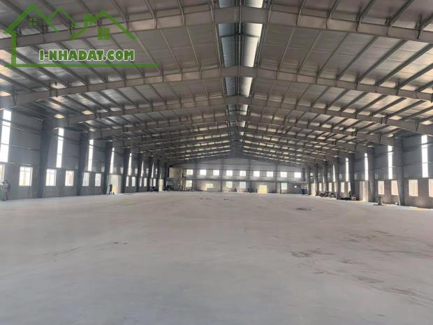 Cho thuê 2.200m2 kho xưởng Cụm CN Tân Tiến, Huyện Văn Giang, Hưng Yên.