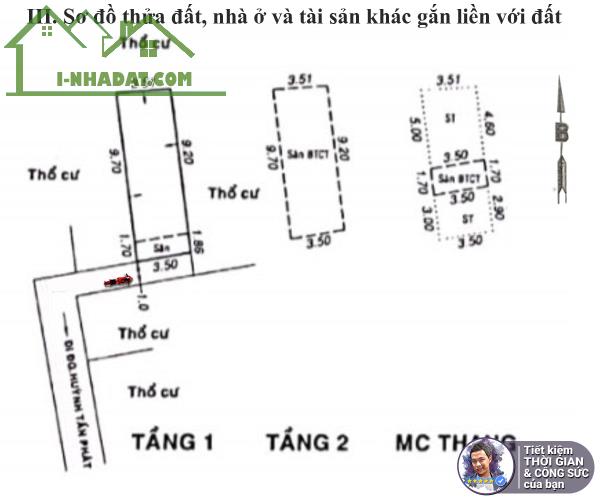 BÁN NHÀ HUỲNH TẤN PHÁT, TÂN PHÚ. GẦN 40M2. 3.5MX11M. NHÀ MỚI 3 TẦNG. HOÀN CÔNG ĐẦY ĐỦ - 5