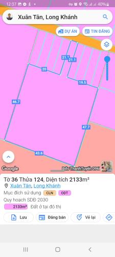 Chính chủ bán gấp lô đất P Tân Xuân, TP Long Khánh, Đồng Nai