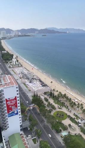 Cho thuê căn hộ Mường Thanh 60 Trần Phú tầng cao , view biển, giá 8 triệu 600/ tháng - 2