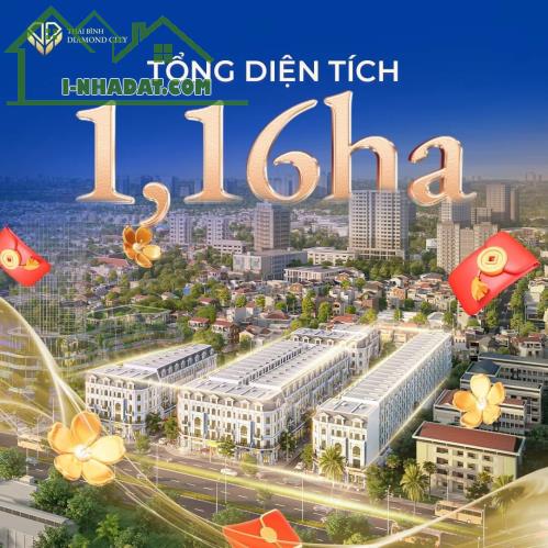 thái bình diamond city, p.trần hưng đạo, tp.thái bình. giá đầu tư f0 - 3