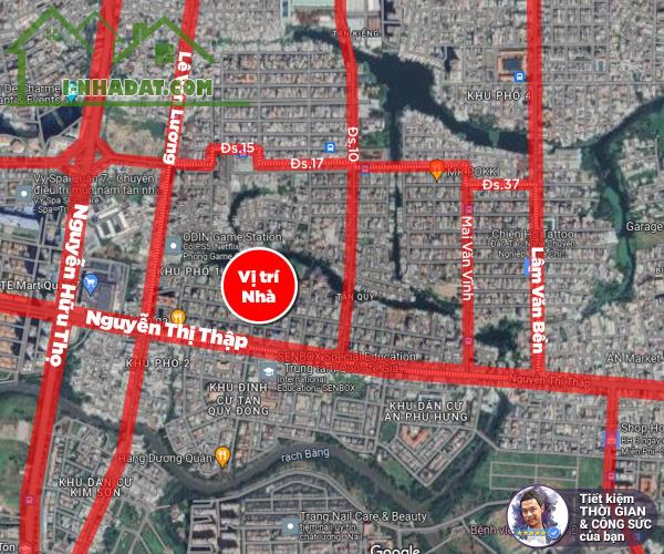 BÁN NHÀ HẺM XE HƠI ĐƯỜNG SỐ 79. 74M2. NGANG KHỦNG 4.7M. 3 TẦNG. 4 PHÒNG NGỦ. VỊ TRÍ VIP - 2