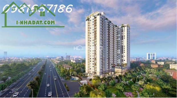 Cho thuê căn hộ dự án Minh Quốc Plaza, 2PN + 2WC - DT 65m2 - Nội thất cơ bản - 4