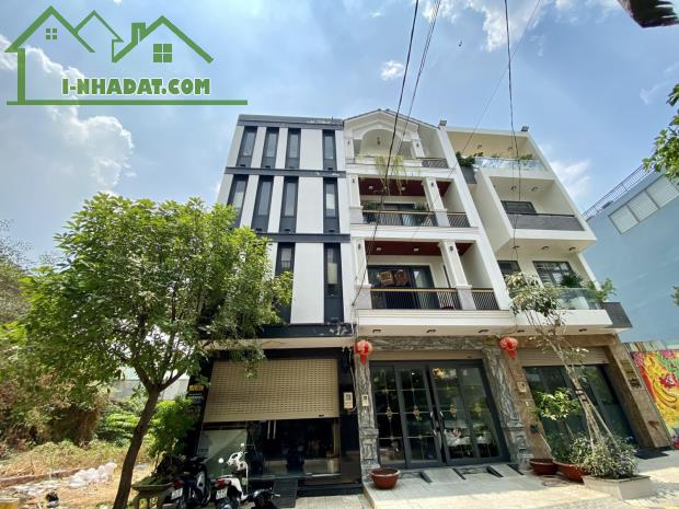 Bán nhà Tân Kỳ Tân Quý đường 12m nhựa gần UBND phường 100m² ( 5 x 20 ) 4 Tầng BTCT 7PN - 5
