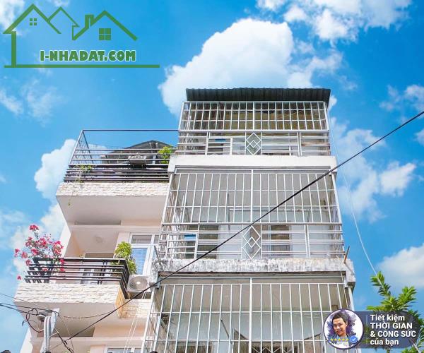 BÁN CĂN HỘ DỊCH VỤ ĐOÀN VĂN BƠ. 90M2. 3.2MX26M. NỞ HẬU. HẺM 3M. 4 TẦNG. 45TR/THÁNG