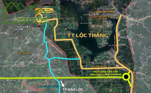 Đất Hồ Cánh Bướm- Bảo Lộc, Đất ở đô thị, Đối diện Olala Camping, Cụm tập trung nhiều KDL, - 3