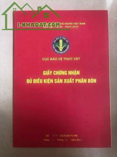 3 Long An 독일 공업단지 비료공장을 판매한다 ( bán gấp xưởng sản xuất phân bón KCN đức hoà 3) - 2