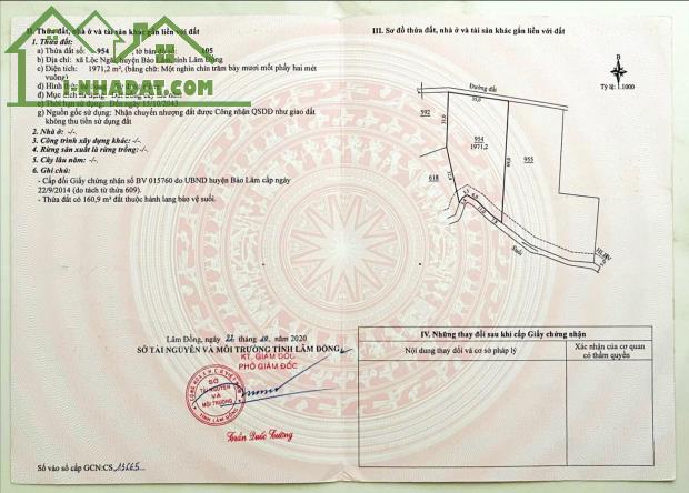 Bán đất Lộc Ngãi Bảo Lâm. nền 2 sào và nền hơn 3 sào. Liền kề nhau. Đất Có Suối. - 3