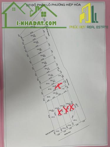 Bán đất phường  hiệp hòa SHR thổ cư 100% giá rẻ gần chợ hiệp hòa - 5