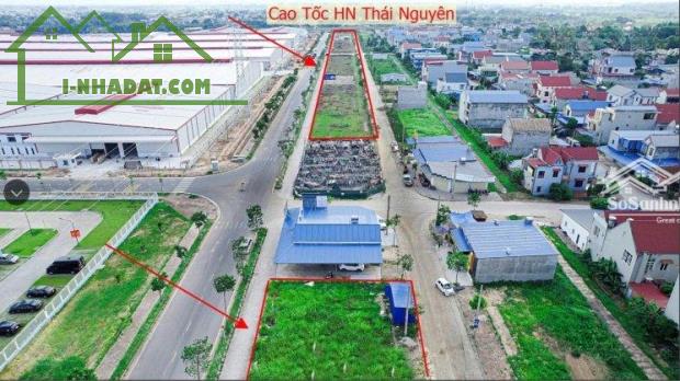 Bán đất nền đối diện cổng khu công nghiệp Yên Bình, Phổ Yên, Thái Nguyên