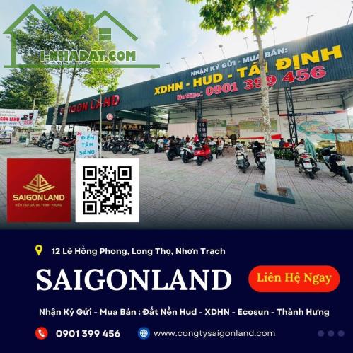 Mua bán đất dự án Hud Nhơn Trạch - Saigonland Nhơn Trạch - Đất nền sổ sẵn giá rẻ - 4