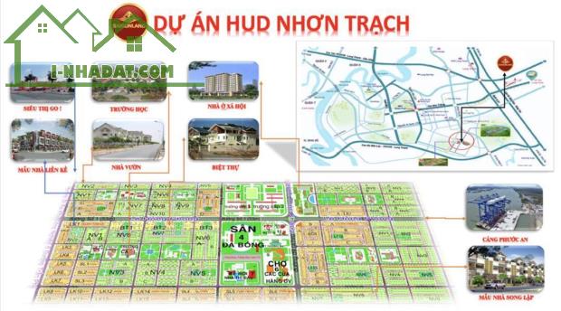 Mua bán đất dự án Hud Nhơn Trạch - Saigonland Nhơn Trạch - Đất nền sổ sẵn giá rẻ - 2