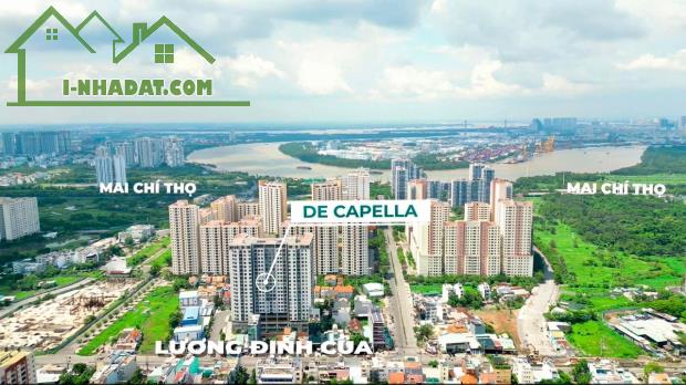 Cho thuê căn 3PN nội thất cơ bản tại De Capella Lương Định Của, Q2 - Giá 18 triệu