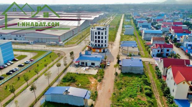 100m2 đất đấu giá 2 mặt tiền đối diện KCN yên bình thái nguyên giá giảm sâu chỉ từ 2ty - 2