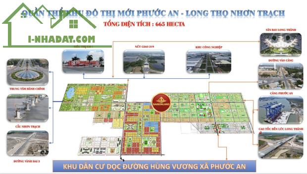 Mua bán đất Nhơn Trạch - Chuyên đất nền Nhơn Trạch sổ sẵn - Saigonland Nhơn Trạch - 4