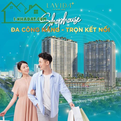 Cho thuê shophouse mặt tiền Nguyễn Văn Linh & Nguyễn Hữu Thọ Giá 500k/m2/tháng - 3