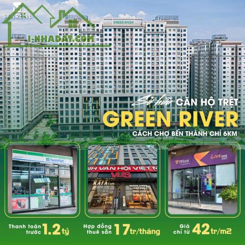 CHO THUÊ, BÁN SHOP GREENRIVER QUẬN 8, DT 151-183M2 - 5.8 TỶ (GIÁ 100%), ĐÃ CÓ SỔ HỒNG - 3