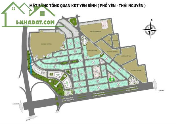 Bán 60 lô ký trực tiếp chủ đầu tư KCN Yên Bình TP Thái Nguyên - 1