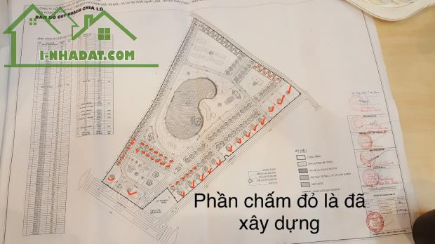 Bán BT Mặt Hồ,1,7tỷ : 340m 2 xây thô khu Bắc Hà tt Quất Lâm, Nam Định - 2