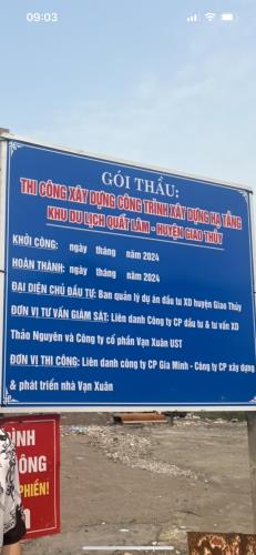 Bán BT Mặt Hồ,1,7tỷ : 340m 2 xây thô khu Bắc Hà tt Quất Lâm, Nam Định - 4
